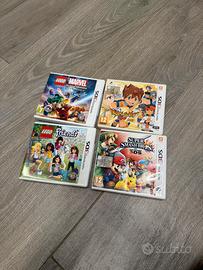 Lotto 4 giochi per nitendo 3ds