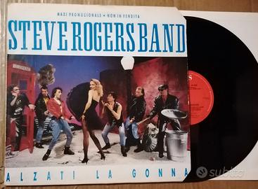STEVE ROGERS BAND ALZATI LA GONNA VINILE PROMO