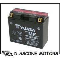 BATTERIA YUASA YT12B-BS (SIGILLATA CON ACIDO A COR