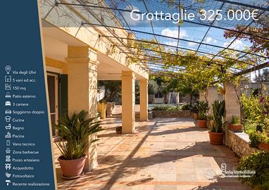 Villa recente realizzazione con piscina, 5vani