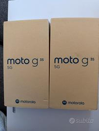 Coppia cellulari Motorola moto g 5 g