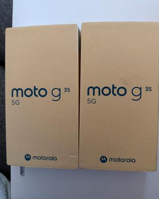 Coppia cellulari Motorola moto g 5 g