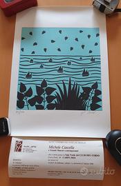 Gil David opera grafica numerata 1986 Bologna