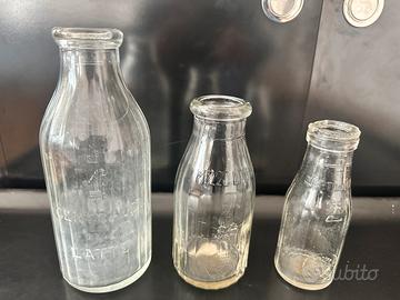 Rare bottiglie latte d’epoca - fascio littorio