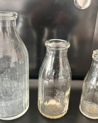 Rare bottiglie latte d’epoca - fascio littorio