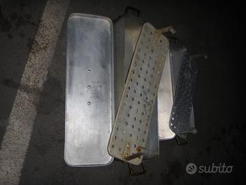 Cuoci pesce in alluminio vassoio teglie in ferro