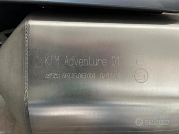 scarico originale KTM 410 Adventur
