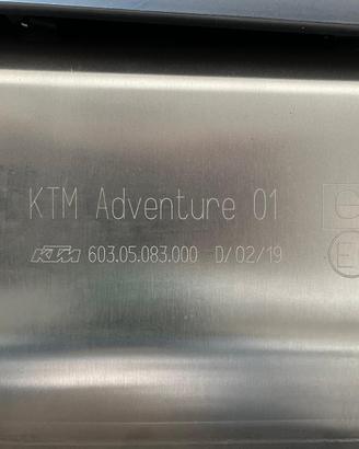 scarico originale KTM 410 Adventur