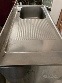 Lavello inox ristorazione