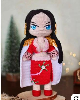 boa Hancock amigurumi 