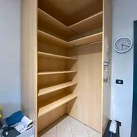 Cabina armadio angolare.