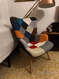 Poltrona patchwork