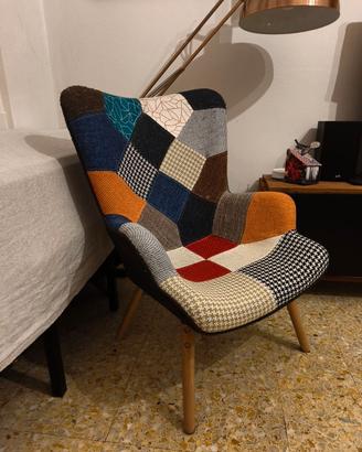 Poltrona patchwork