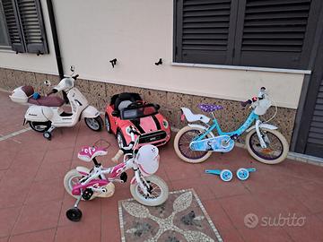Vespa-macchina- bici per bambini