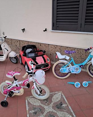 Vespa-macchina- bici per bambini