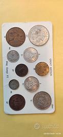 set monete re Giorgio VI 1944