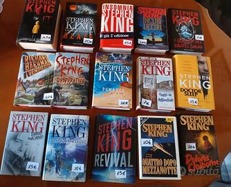 LOTTO LIBRI STEPHEN KING 1° Ediz.copertina rigida.