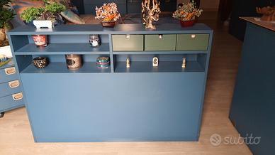 Mobile  blu da camera da letto Salvarani