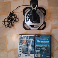 JOYSTICK LOGITECH EXTREME 3D PRO + 2 GIOCHI!!!!! 
