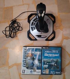 JOYSTICK LOGITECH EXTREME 3D PRO + 2 GIOCHI!!!!! 
