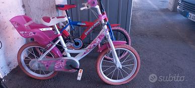 bicicletta bimbo e bimba