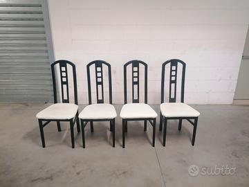  set 4 sedie usate