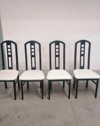  set 4 sedie usate