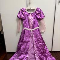 Costume carnevale Rapunzel