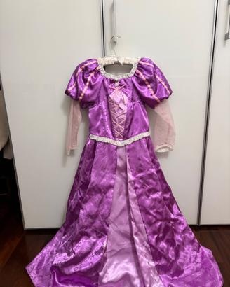 Costume carnevale Rapunzel