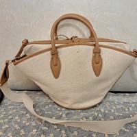 borsa shopper in tela di Zara