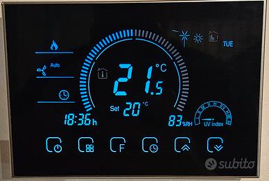 Termostato smart termometro caldaia fancoil 
