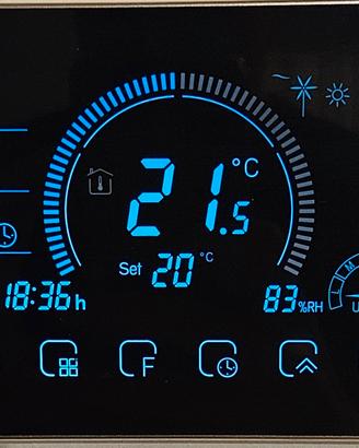 Termostato smart termometro caldaia fancoil 