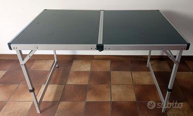 Tavolo da campeggio pieghevole 120x80