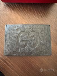 PORTACARTE GUCCI JUMBO GG NERO