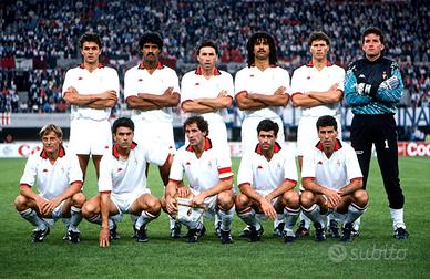 fotografia Milan finale coppa dei campioni 1990