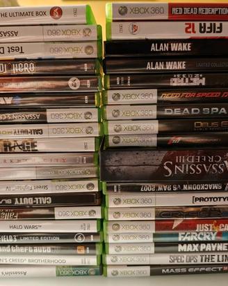 Xbox 360 Slim 250GB + 34 Giochi Originali
