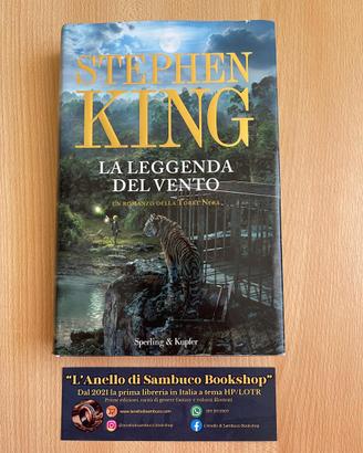 Stephen King La leggenda del vento prima edizione