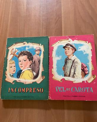 Libro INCOMPRESO e PEL DI CAROTA