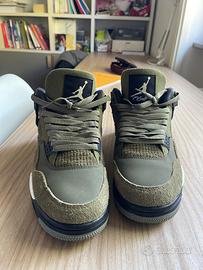 scarpe da ginnastica verde olive