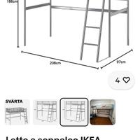 Letto a soppalco IKEA