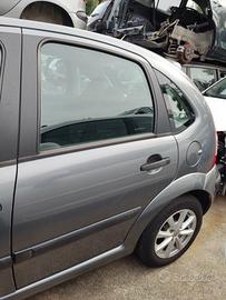 Porta posteriore sinistra CITROEN C3 del 2008