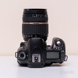 Nikon D80 reflex 10mp DX CCD + Tamron 18 200 XR