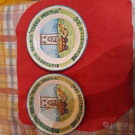 Due piatti da collezione ristorante