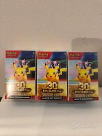 Bundle 30th anniversario Pokemon
