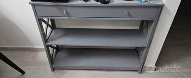 TAVOLINO ALTO CONSOLLE CON CASSETTO (COSTWAY)