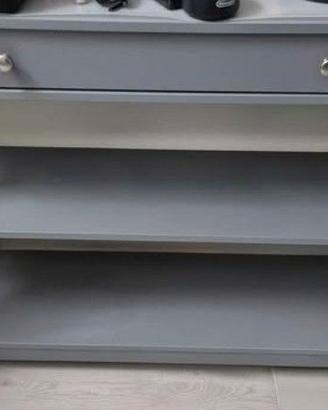 TAVOLINO ALTO CONSOLLE CON CASSETTO (COSTWAY)