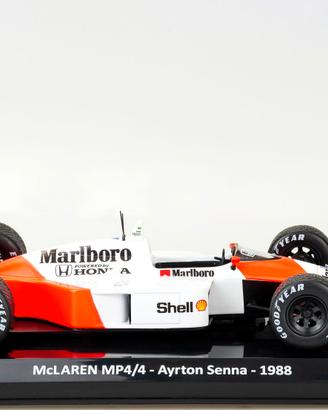 McLaren MP4/4 Ayrton Senna 1988 Scala 1:24