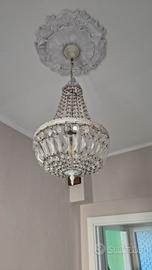 lampadario in vetro