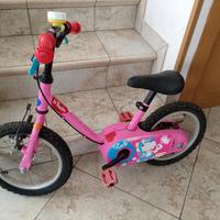 Bicicletta bimba ruote 14 Decathlon 