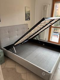 Letto contenitore matrimoniale